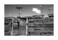 Wheel Brakes, Wooden Railroad Cars, Chama, New Mexico 181